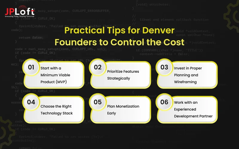 Practical Tips for Denver Founders to Control the Cost